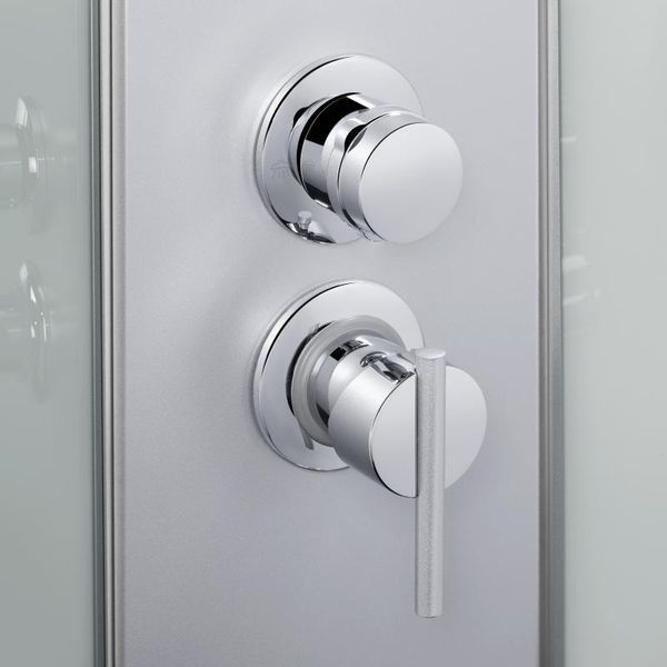 Душовий бокс Lidz Tani SB90x90.SAT.LOW.FR, скло Frost 4 мм без піддона SD00047603 фото