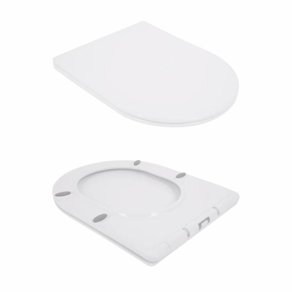 Унитаз подвесной Qtap Jay безободковый с сиденьем Soft-close QT07335176W SD00036224 фото