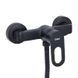 Змішувач для душу Lidz Latwa 010 (з душовим гарнітуром) (k40) LDLAT010BLA45421 Black SD00051545 фото 6
