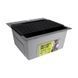 Сушарка на кухонну мийку Lidz Acsis LA04 Black, квадратна основа, для посуду 430х216 мм LDACSLA04BLM49762 3056333827 фото 4