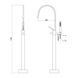 Змішувач для ванни Qtap Virgo 1966103C SD00047494 фото 2