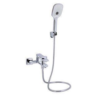 Змішувач для ванни Qtap Gemini (з душовим гарнітуром) QTGEM259CRM45681 Chrome 2303865971 фото