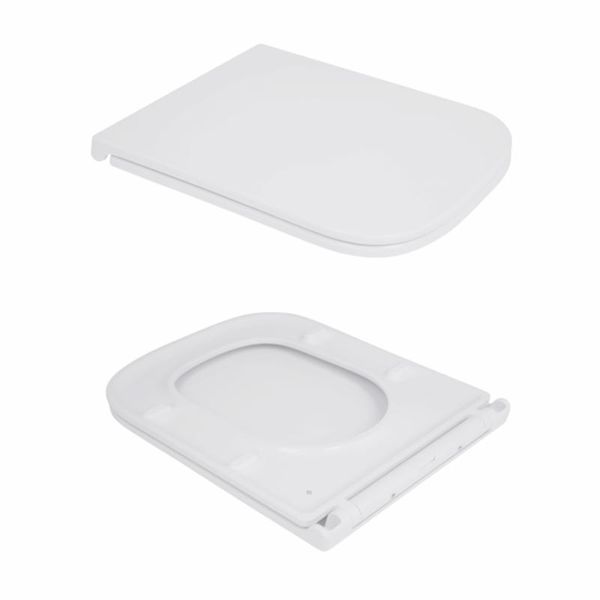 Унітаз-компакт Qtap Cardinal Ultra Quiet безободковий з сидінням Soft-close QT04222168AUQ3W SD00051950 фото