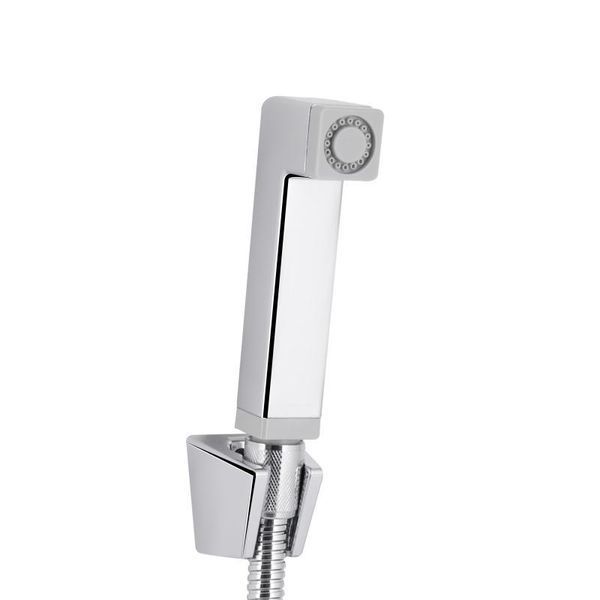 Змішувач для раковини Qtap Gemini (з гігієнічним душем) QTGEM272CRW45691 Chrome/White 2342793056 фото