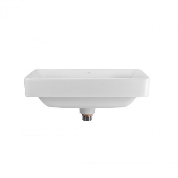 Раковина Qtap Crow 500x350x180 White с донным клапаном QT0511L582W SD00045948 фото