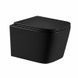 Унитаз подвесной Qtap Crow Ultra Quiet 485&times;340&times;290 мм, Matt Black, с сиденьем Slim Duroplast/ Soft-close/ Quick Release 2855950230 фото 1