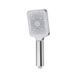 Лійка для ручного душу Qtap Rucni 145x95 мм прямокутна QTRUC125CRM45777 Chrome/White SD00051901 фото 1