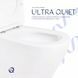 Унітаз-компакт Qtap Cardinal Ultra Quiet безободковий з сидінням Soft-close QT04222168AUQ3W SD00051950 фото 7