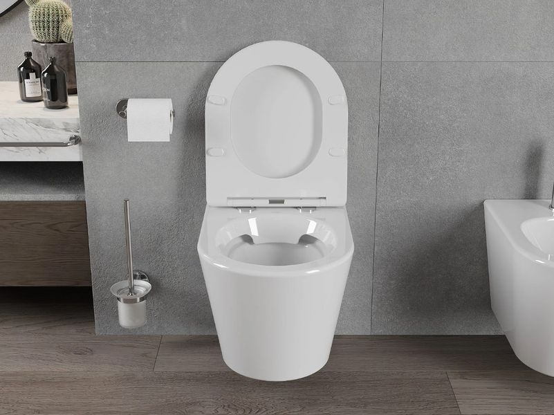 Подвесной унитаз MEXEN RICO WHITE SLIM белый 2523708261 фото