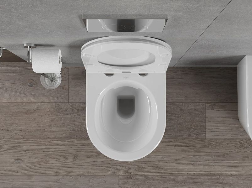 Подвесной унитаз MEXEN RICO WHITE SLIM белый 2523708261 фото
