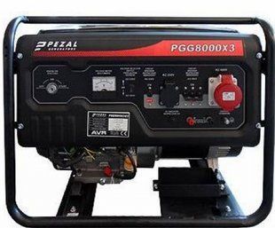 Бензиновый генератор Pezal PGG8000X3 (6 кВт) 2830413921 фото