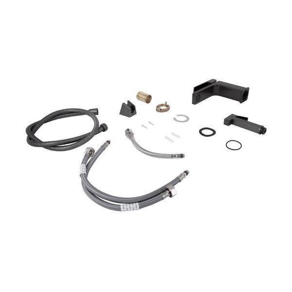 Змішувач для раковини Qtap Gemini (з гігієнічним душем) QTGEM272GMB45692 Gunmetal Black PVD 2342793057 фото