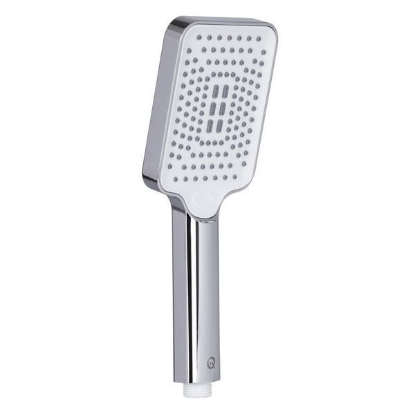 Лійка для ручного душу Qtap Rucni 245x95 мм прямокутна QTRUC125CRM45779 Chrome/White SD00051903 фото