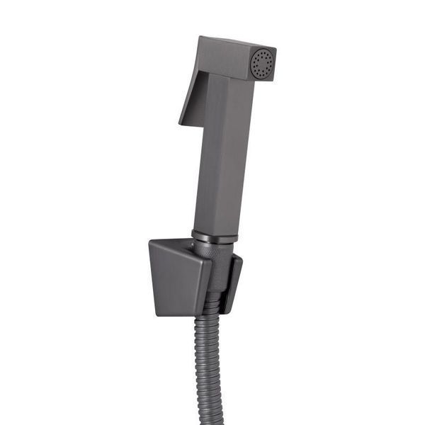Змішувач для раковини Qtap Gemini (з гігієнічним душем) QTGEM272GMB45692 Gunmetal Black PVD 2342793057 фото