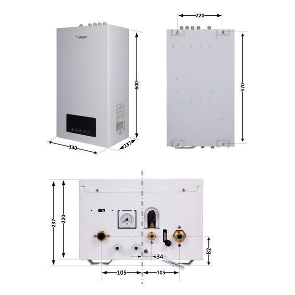 Котел электрический Thermo Alliance 10 кВт SD00047729 фото