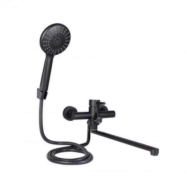 Змішувач для ванни Lidz Aria 05D-BES Black SD00049491 фото