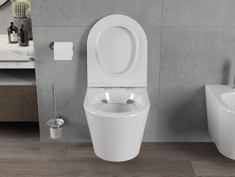 Подвесной унитаз MEXEN RICO WHITE FLAT белый 2523708262 фото