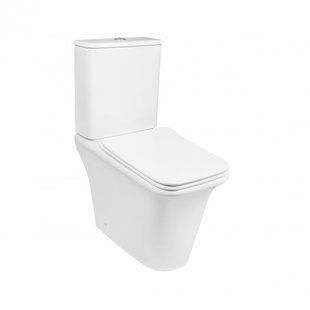 Унитаз-компакт Qtap Kalao безободковый с сиденьем Soft-close QT08221213AW SD00046562 фото