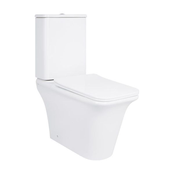 Унитаз-компакт Qtap Kalao безободковый с сиденьем Soft-close QT08221213AW SD00046562 фото