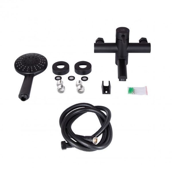 Смеситель для ванны Lidz Aria 05P-BES Black SD00049492 фото