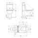 Унитаз-компакт Qtap Kalao безободковый с сиденьем Soft-close QT08221213AW SD00046562 фото 12