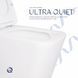 Унітаз підлоговий Qtap Tern безбачковий Ultra Quiet безобідковий безобідковий з сидінням Soft-close WHITE 2349605263 фото 6