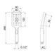 Лейка для ручного душа Qtap Rucni A121N3KCC SD00041917 фото 2