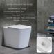 Унітаз підлоговий Qtap Tern безбачковий Ultra Quiet безобідковий безобідковий з сидінням Soft-close WHITE 2349605263 фото 3