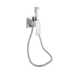 Набор для гігієнічного душу Qtap Swan Cascada прямокутний QTSWA262CRM45567 Chrome 2541290723 фото