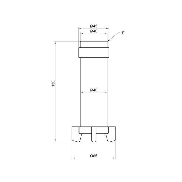 Фільтруючий картридж Icma для фільтрів 1" 1/2х2" №752 2628022924 фото