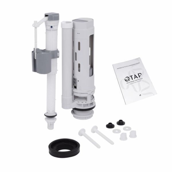 Унитаз-компакт Qtap Nando безободковый с сиденьем Soft-close QT12221222AW SD00046563 фото