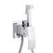 Набор для гігієнічного душу Qtap Swan Cascada прямокутний QTSWA262CRM45567 Chrome 2541290723 фото 3