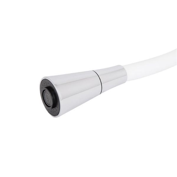 Змішувач для кухні Lidz Tani 008F3 з гнучким виливом (k40) LDTAN008F3WCR37037 White / Chrome 2489742075 фото