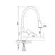 Змішувач для кухні Lidz Tani 008F3 з гнучким виливом (k40) LDTAN008F3WCR37037 White / Chrome 2489742075 фото 2