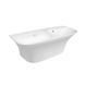 Раковина подвесная моноблок двойная Qtap Virgo 1000х410х360 White с донным клапаном QT1811G760W SD00046566 фото 4