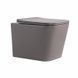 Унитаз подвесной Qtap Tern Ultra Quiet 520&times;345&times;325 мм, Stone grey, с сиденьем Slim Duroplast / Soft-close / Quick Release 3034942731 фото 1
