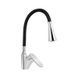 Смеситель для кухни Lidz Tani 007F3 с гибким изливом (k40) LDTAN007F3BCR37649 Black / Chrome 2542403564 фото 1