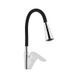 Змішувач для кухні Lidz Tani 007F3 з гнучким виливом (k40) LDTAN007F3BCR37649 Black / Chrome 2542403564 фото 1