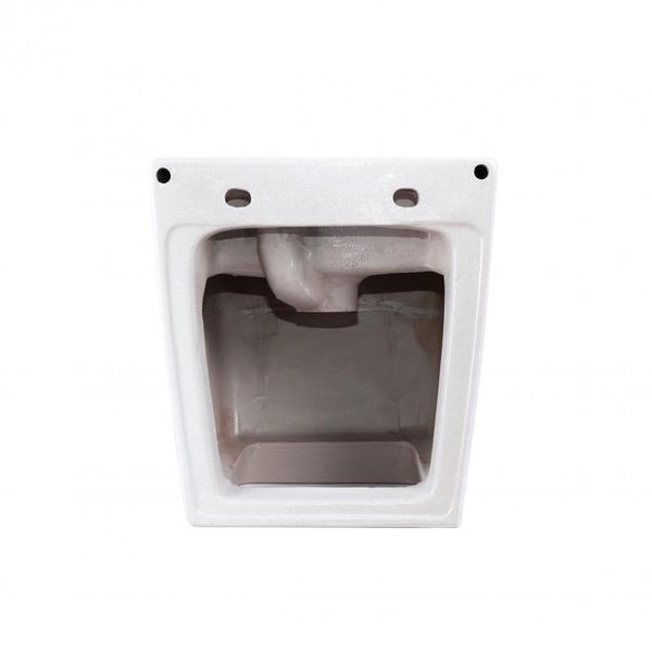 Раковина подвесная моноблок Qtap Tern 370х410х400 White с донным клапаном QT1711G808W SD00046568 фото