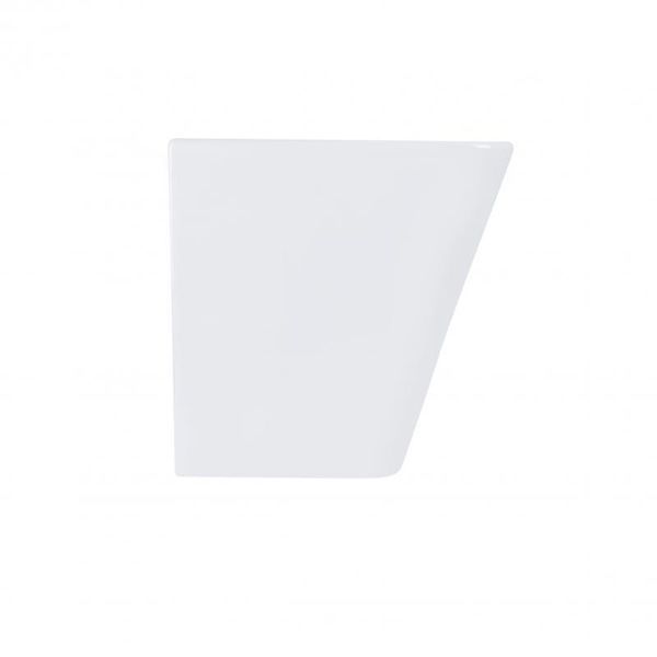 Раковина подвесная моноблок Qtap Tern 370х410х400 White с донным клапаном QT1711G808W SD00046568 фото