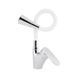 Змішувач для кухні Lidz Tani 007F3 з гнучким виливом (k40) LDTAN007F3WCR40423 White / Chrome 2542403565 фото 3