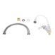 Смеситель для кухни Lidz Tani 007F3 с гибким изливом (k40) LDTAN007F3WCR40423 White / Chrome 2542403565 фото 8