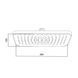 Лійка для верхнього душу Qtap Hlavova 260x180 мм прямокутна QTHLA107CRM45785 Chrome/White SD00051909 фото 4
