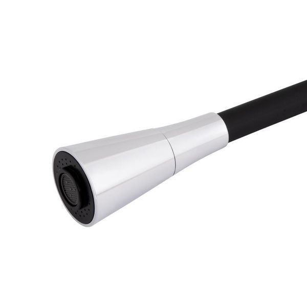 Змішувач для кухні Lidz Tani 008F3 з гнучким виливом (k40) LDTAN008F3BCR39484 Black / Chrome 2490830959 фото