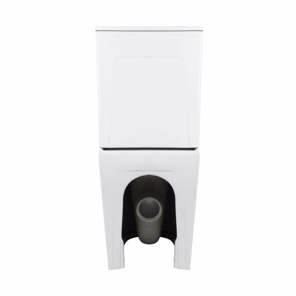 Унітаз підлоговий Qtap Virgo Ultra Quiet безобідковий з сидінням Soft-close WHITE QT18226092AW 2356227910 фото
