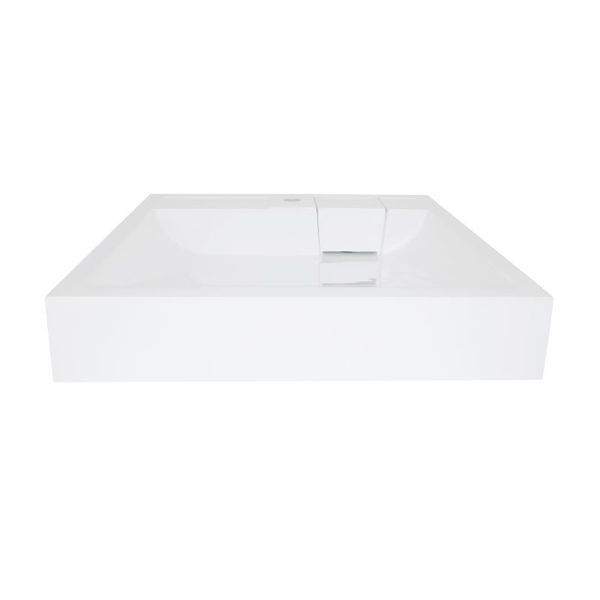 Раковина на пральну машину Qtap Arvin 595x595x115 мм, White QTARV2365WHI48575 2680819694 фото
