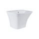 Раковина подвесная моноблок Qtap Crow 500х400х385 White с донным клапаном QT0511G815W SD00046570 фото 11