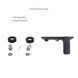 Комплект Qtap Robin Black Matt: Змішувач QTROB4060102B + Тримач QT829910842854OB + Шланг QTHADPVCSQ160B + 2562160794 фото 4