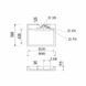 Раковина на пральну машину Qtap Arvin 595x595x115 мм, White QTARV2365WHI48575 2680819694 фото 2