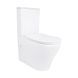 Унітаз підлоговий Qtap Virgo Ultra Quiet безобідковий з сидінням Soft-close WHITE QT18226092AW 2356227910 фото 1